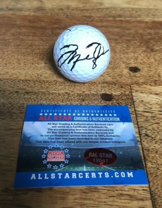 Michael Jordan Signed Autographed Golf Ball With Fast