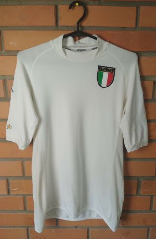 Italy Away Football Shirt 2001 - 2003 Size S Jersey Soccer Kappa