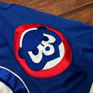 MITCHELL NESS ANDRE DAWSIN 8 CHICAGO CUBS 1987 PATCH BASEBALL JERSEY 50 4