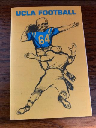 1964 Ucla Football Pocket Schedule
