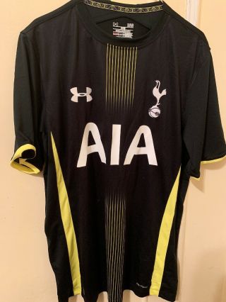 Under Armour Tottenham Hotspur 2014 Aia Soccer Football Jersey Mens Size Large