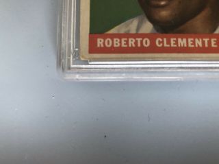 1955 TOPPS ROBERTO CLEMENTE 164 ROOKIE CARD PSA 2.  5 GOOD, 5