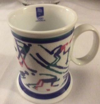 Lillehammer 1994 Winter Olympic Games Official Porcelain Mug By Porsgrund