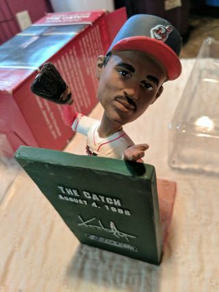 Kenny Lofton SGA Cleveland Indians THE CATCH 1996 Limited Edition Bobblehead 3