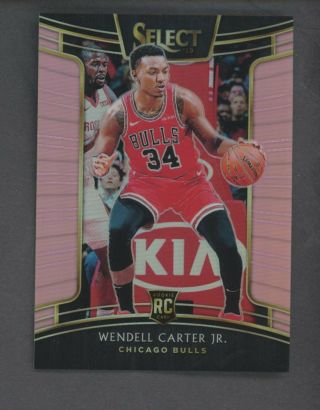 2019 Panini Vip The National Wendell Carter Jr.  Select Pink Prizm Rookie 02/10