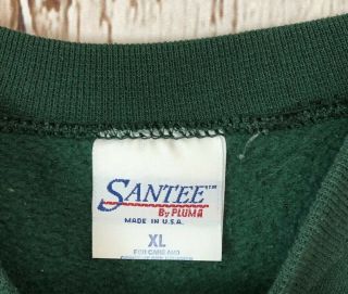 Vintage MSU Michigan State Spartans Santee Mens XL Crewneck Sweatshirt f448 3