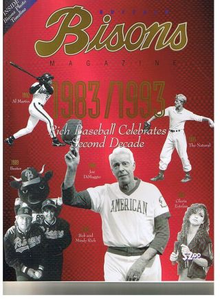 1993 Buffalo Bisons Baseball Program
