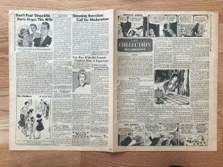 1949 NY Subway WORLD SERIES Newspaper DAILY NEWS Yankees (4) Dodgers (3) Game 3 7