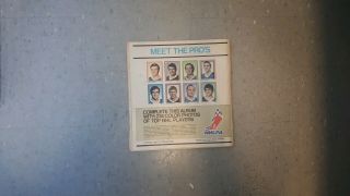 1972 - 73 Eddie Sargent / Finast Hockey sticker Complete Set in Album Orr,  Dryden 2