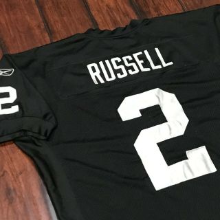 Jamarcus Russell Oakland Raiders Nfl Jersey Size 52 2xl Reebok Football Shirt