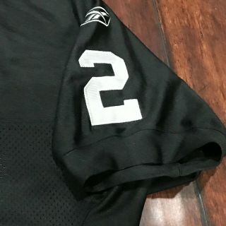 JaMarcus Russell Oakland Raiders NFL Jersey Size 52 2XL Reebok Football Shirt 5