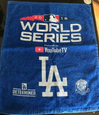 Los Angeles Dodgers 2018 World Series Rally Towel Game 3 Home Game 1 Sga Mlb