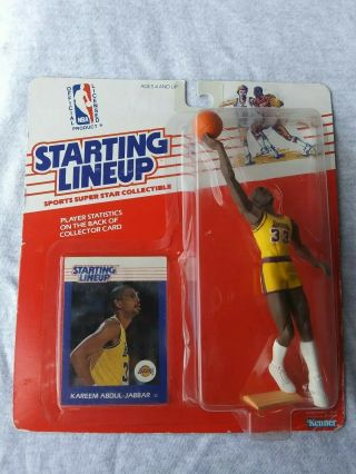 Los Angeles Lakers Kareem Abdul - Jabbar Action Figure 1988 Starting Lineup