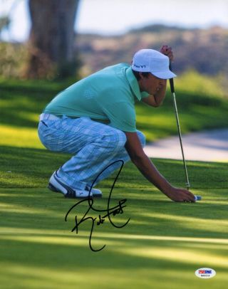 Rickie Fowler Signed Auto 
