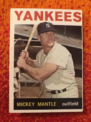 1964 Topps 50 Mickey Mantle - Nice‼️