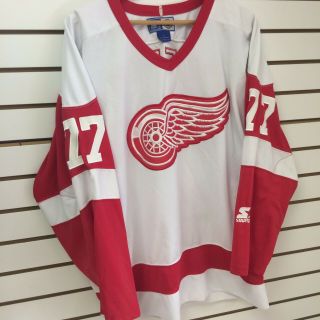 Vintage Detroit Red Wings Paul Coffey Hockey Jersey Sz Large 2