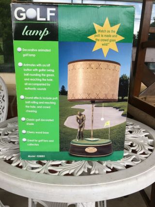 Golf Lamp King America For Birdie Cool Animated Crowd Noise Makes Putt 2