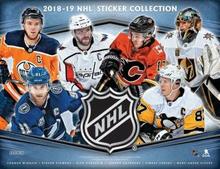 2018/19 Panini Nhl Hockey Sticker 30 - Box Case