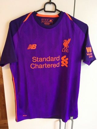 Liverpool Fc Football Soccer Shirt Jersey Warrior Youth Boys Size Usa Xl / Eu158