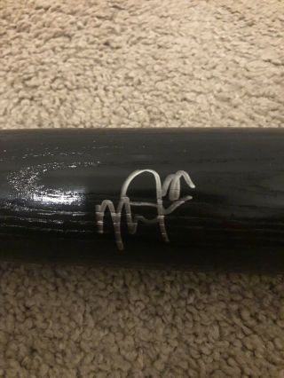 Mike Trout Signed Autographed Baseball Bat