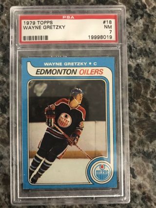 1979 Topps Wayne Gretzky 18 Hockey Card