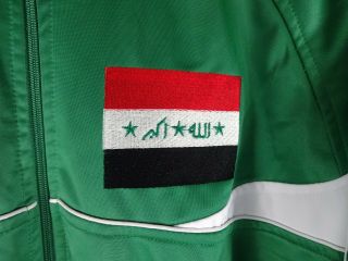 UNIQUE Adidas Official Team Iraq Training Jacket Size Unknown (Likely XL) 5