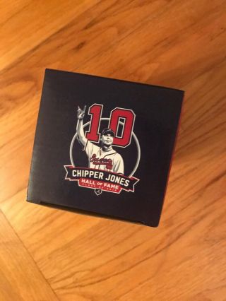 Chipper Jones Atlanta Braves Crazy Train Bobblehead Bobble 8/18/2018 SGA 5