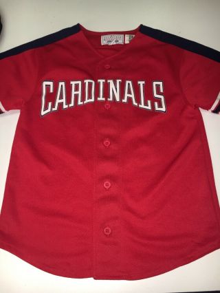 Vintage Starter Small Mark Mcguire St.  Louis Cardinals 25 Stitched Jersey