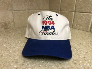 Vintage 1994 Nba Finals Rockets Vs Knicks World Championship Snapback Cap/hat