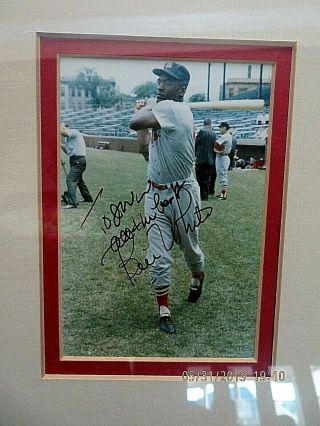 1964 World Series Ticket Stub with Autographed Photos Framed with BV $300 6