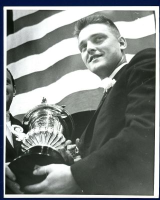 1962 Roger Maris Type 1 Photo Award For Historic Season Yankees