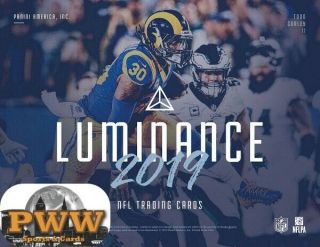 Denver Broncos 2019 Panini Luminance Football 6 Box Half Case Break 6