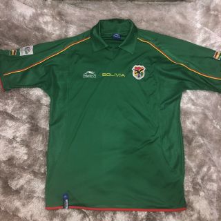 Atletica Official 2006 Fifa World Cup Germany Bolivia Soccer Futbol Jersey Xl