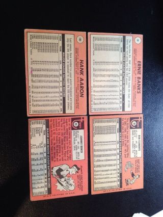 1969 Topps Baseball Complete Set VG - EX Reggie Mantle Ryan Clemente Aaron Rose 3