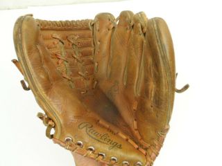Vintage Rawlings Baseball Glove Mickey Mantle Gj 99 Japan