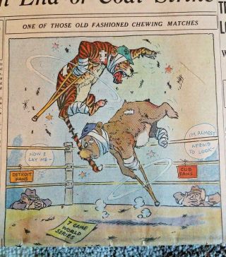 1945 World Series Chicago Cubs V Detroit Tigers Game 7 - Full Tribune Newspaper