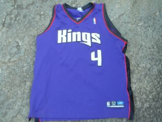 Mens La Los Angeles Kings Basketball Jersey Shirt Webber 4 Size 2xl 52 Rbk