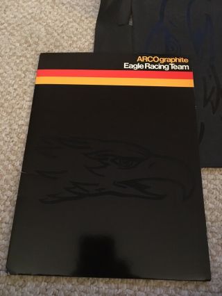 1978 Arco Graphite Bobby Unser Dan Gurney Eagle Indy 500 Press Kit