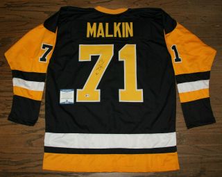 Evgeni Malkin Signed Autographed Auto Pittsburgh Penguins Jersey Bas H95158