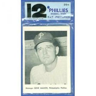 1961 Philadelphia Phillies Picture Pack (12) Card Set By Jay Publishing