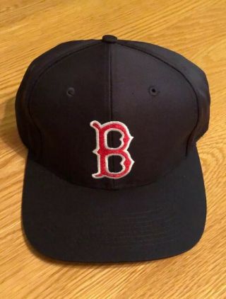 Vintage Logo Athletic Boston Red Sox Mlb Baseball Snapback Hat