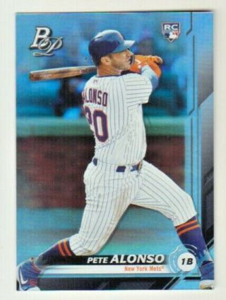 2019 Bowman Platinum 20 Pete Alonso Rc Rookie York Mets Qty Available