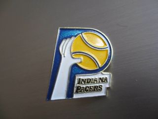 Vintage Nba Indiana Pacers Basketball Logo Hat Lapel Pin