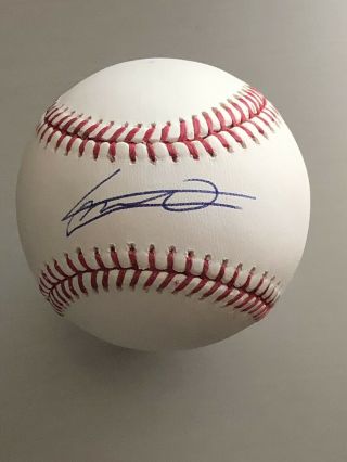 Vladimir Guerrero Jr Autographed Signed Mlb Baseball W/ Vlad Jr