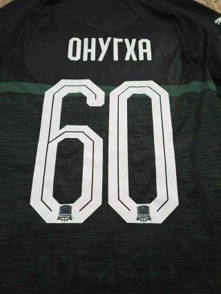 Match worn shirt FC KRASNODAR Russia № 60 ONUGHA size XL 4