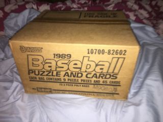 1989 Donruss Baseball Cards Rack Pack Case