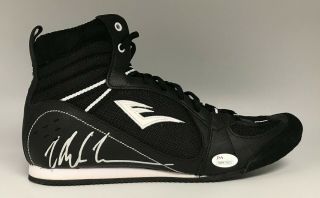 Mike Tyson Signed Everlast Boxing Shoe Autographed Sz 10.  5 Jsa Witnessed