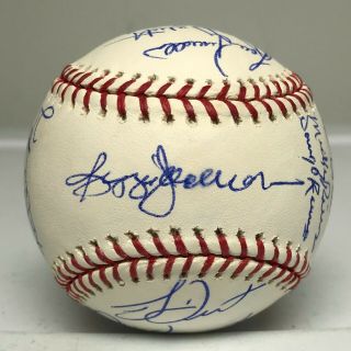 1978 Wsc Yankees Team 18x Signed Baseball W Reggie Jackson Jsa Witnessed Hof