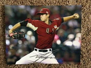 Tyler Skaggs Signed Autographed Auto 8x10 Photo Los Angles Angels