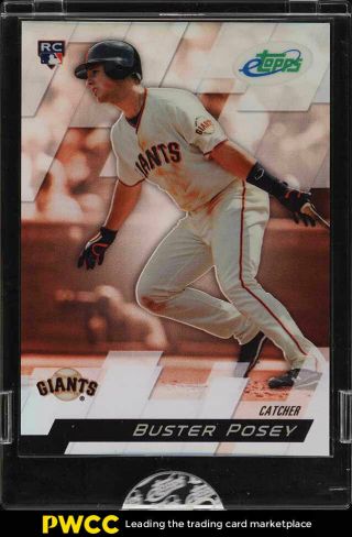 2010 Etopps Buster Posey Rookie Rc /799 21 (pwcc)